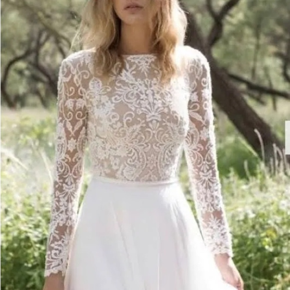 Wedding Dress•Limor Rosen 2017 Bridal Couture• 
Size -10, Customizable.Worn 1x.